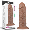 Фаллоимитатор LoveToy Realistic Chubby Dildo 10.5 Коричневый