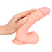 Фалоімітатор You2Toys з мошонкою Medical Silicone Dildo Тілесний 20 см 526681