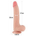Фаллоимитатор LoveToy Sliding-Skin Dual Layer Dong 8.5 998 Flesh