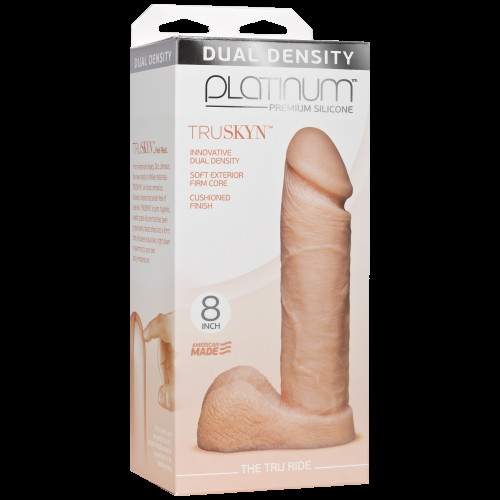 Фалоімітатор Doc Johnson Platinum TRUSKYN The Tru Ride 8 Inch