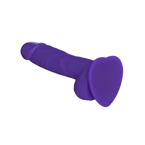 Реалістичний фалоімітатор Strap-On-Me SOFT REALISTIC DILDO Фіолетовий Size M