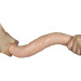 Двосторонній фалоімітатор LoveToy KingLoveToySized Realistic Slim Ultra Double Dildo 17