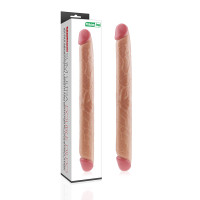 Двухсторонний фаллоимитатор LoveToy KingLoveToySized Realistic Slim Ultra Double Dildo 17