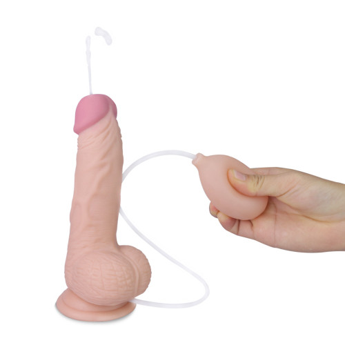 Фаллоимитатор LoveToy Soft Ejaculation Cock With Ball 8