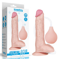 Фалоімітатор LoveToy Squirt Extreme Dildo 10 Тілесний