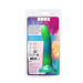 Светящийся в темноте фаллоимитатор ADDICTION Rave 8 Glow in the Dark Dildo Blue Green, 20,3 см