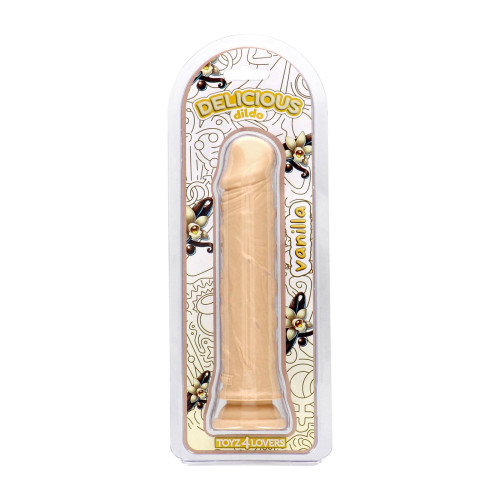 Фалоімітатор з ароматом ванілі Toyz4lovers Delicious Dildo Vanilla, 20 см