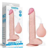 Фаллоимитатор LoveToy Squirt Extreme Dildo 11 Телесный Фаллоимитатор LoveToy Squirt Extreme Dildo 11 Телесный