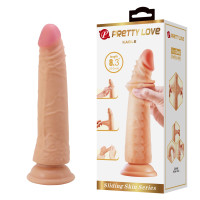Фаллоимитатор Pretty Love Kable Sliding Skin 8.3 Flesh