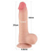 Фалоімітатор LoveToy Sliding-Skin Dual Layer Dong 8 995 Flesh