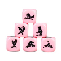 Игровой кубик Secret Play Straight Kamasutra Dice, 25 мм