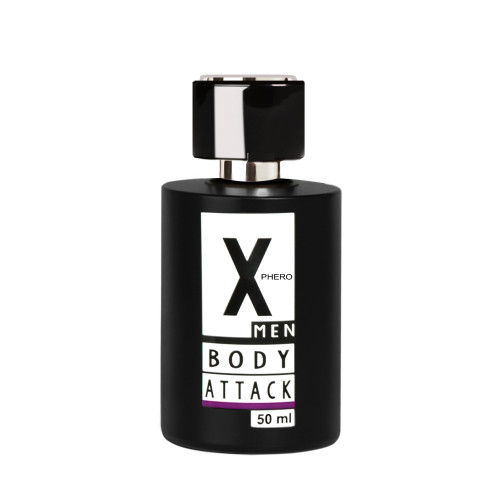 Мужские духи с феромонами Aurora X Phero Men Body Attack Violet 50 мл