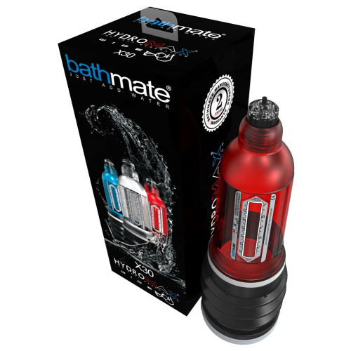 Гідромпом Bathmate Hydromax X30 Wide Boy Червона