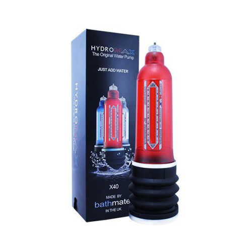 Гидропомпа Bathmate Hydromax X40 Красная