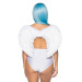 Крылья ангела Leg Avenue Marabou Feather Angel Wings, настоящие перья