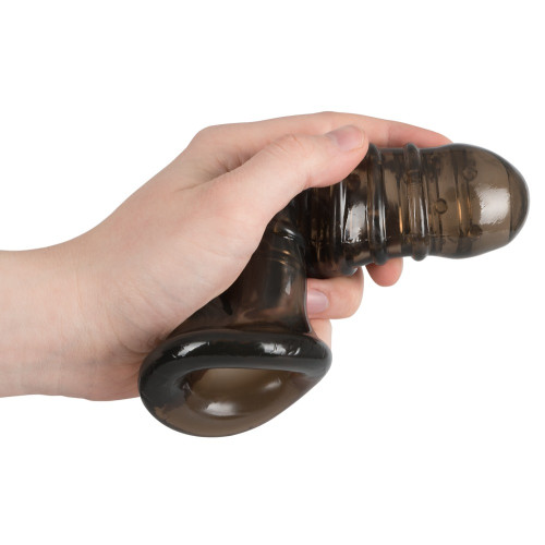 Насадка на член Rebel Penis Sleeve smoke-coloured Черная