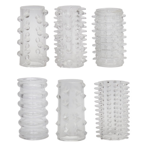 Набор насадок на член You2Toys Red Roses Прозрачный