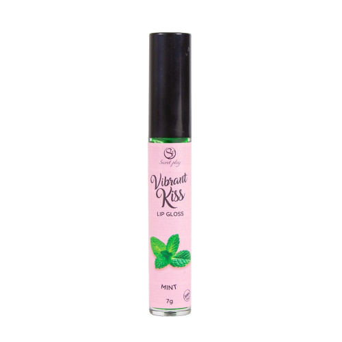 Блиск для губ з ефектом вібрації Secret Play Mint Lip Gloss Vibrant Kiss