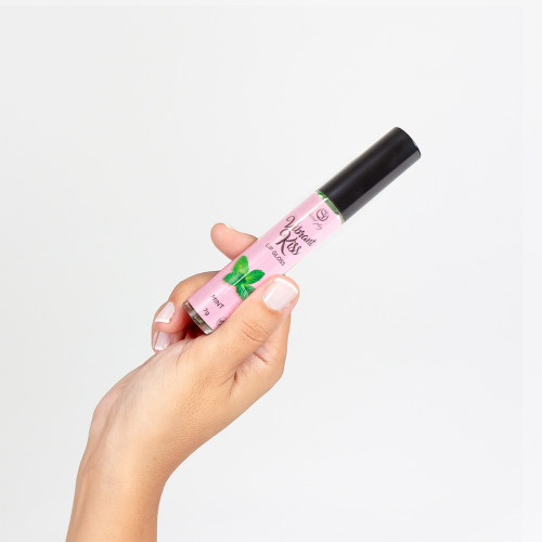 Блиск для губ з ефектом вібрації Secret Play Mint Lip Gloss Vibrant Kiss