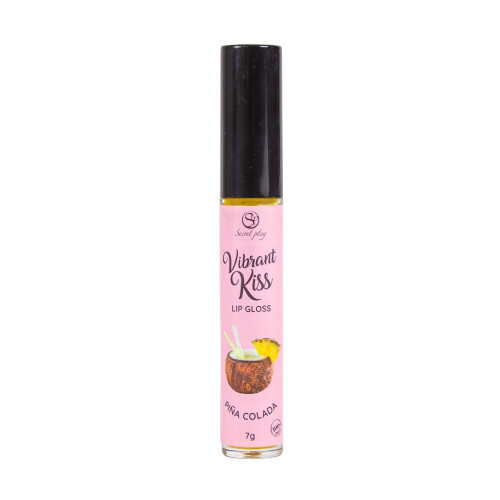 Блиск для губ з ефектом вібрації Secret Play Pina Colada Lip Gloss Vibrant Kiss