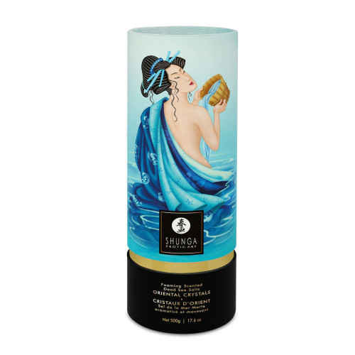 Пінлива сіль для ванни Shunga Dead Sea salt Oriental Crystals — Ocean Temptations (500 г)