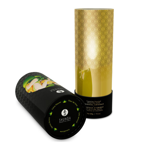 Соль для ванны Shunga Oriental Crystals Bath Salts ORGANIC Lotus Flower 500 гр