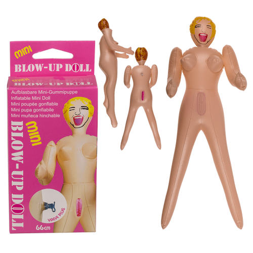 Надувная мини кукла OOTB Mini Blow-Up Doll Blond Hair, 66 см