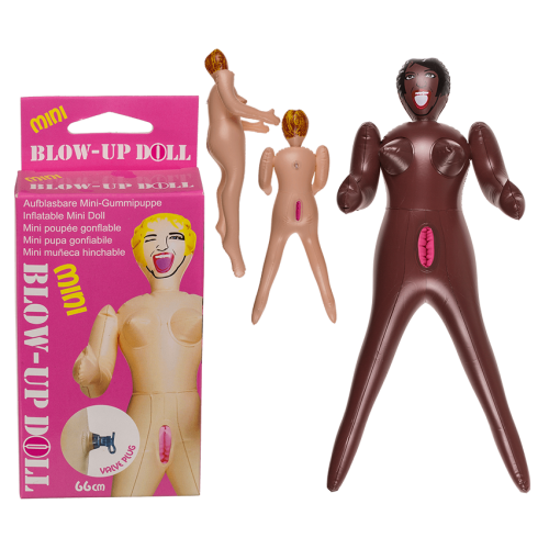 Надувная мини кукла OOTB Mini Blow-Up Doll Brown Hair, 66 см