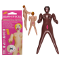Надувна міні лялька OOTB Mini Blow-Up Doll Brown Hair, 66 см