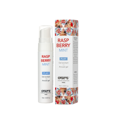 Стимулирующий гель EXSENS Kissable Raspberry Mint 15мл