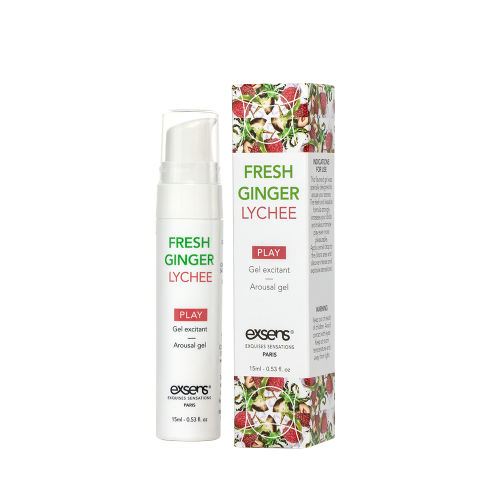 Стимулирующий гель EXSENS Kissable Fresh Ginger Litchi 15мл
