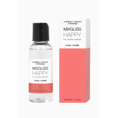 Лубрикант на силіконовій основі MixGliss Happy - Litchi 50 мл