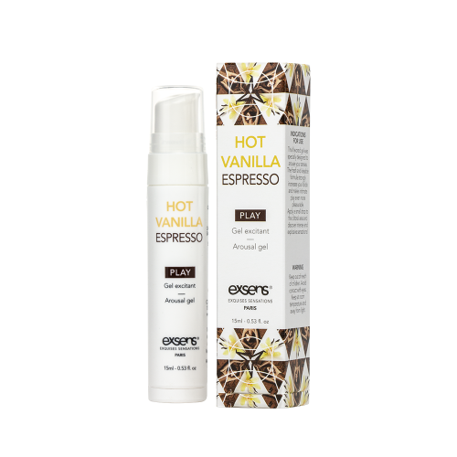 Стимулирующий гель EXSENS Kissable Hot Vanilla Espresso 15мл