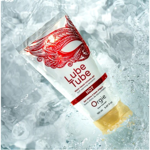 Зігрівальне мастило для сексу Orgie на водній основі Lube Tube Hot 150 мл