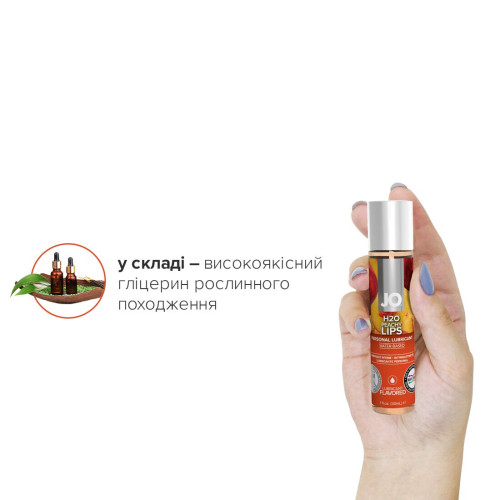 Лубрикант на водній основі System JO H2O PEACHY LIPS 30 мл