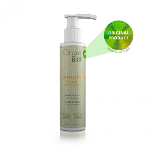 Органічний лубрикант із екстрактом ромашки Orgie BIO CHAMOMILE 100 мл із дозатором
