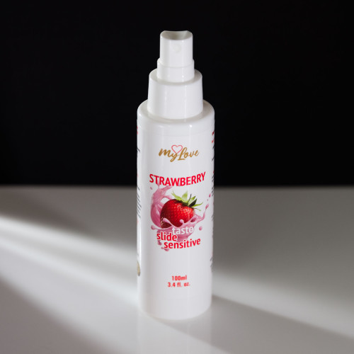 Інтимний гель-лубрикант MyLove Taste Slide Sensitive Strawberry, 100 мл
