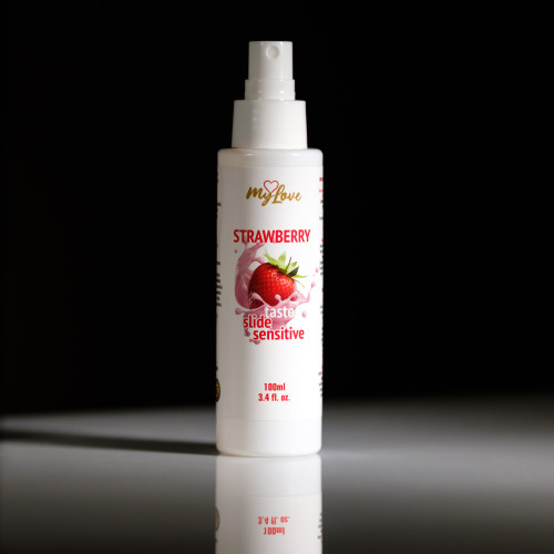 Інтимний гель-лубрикант MyLove Taste Slide Sensitive Strawberry, 100 мл
