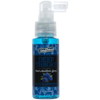 Спрей для минета Doc Johnson GoodHead DeepThroat Spray - Blue Raspberry 59 мл для глубокого минета
