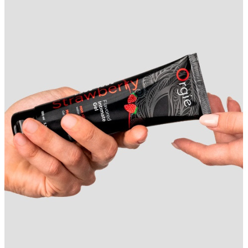 Їстівний лубрикант Orgie LUBE TUBE Полуниця 100 мл