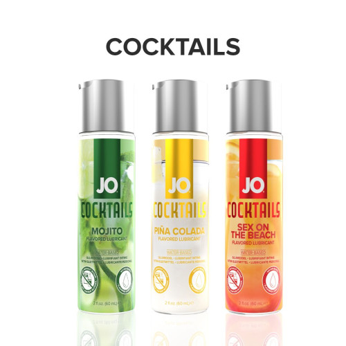 Лубрикант на водной основе JO Cocktails - Mojito без сахара, растительный глицерин (60 мл)