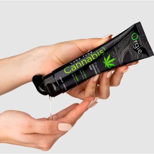 Їстівний лубрикант на водній основі Orgie Lube Tube Каннабіс 100 мл
