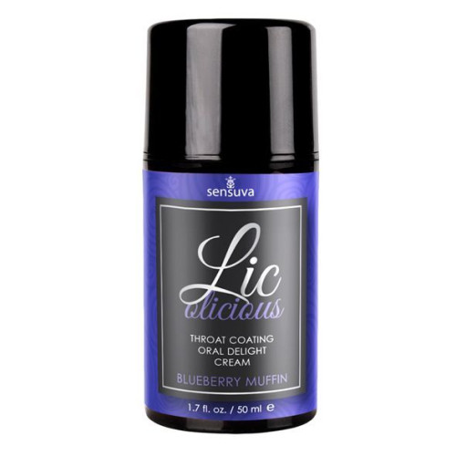 Гель для мінету Sensuva Lic-o-licious Blueberry Muffin 50 мл