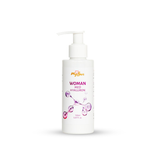 Интимный увлажняющий гель-лубрикант для женщин MyLove Woman Med Hyaluron, 150 мл