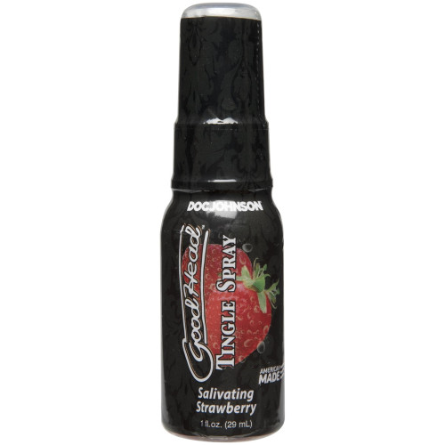 Спрей для минета Doc Johnson GoodHead Tingle Spray – Strawberry 29 мл со стимулирующим эффектом