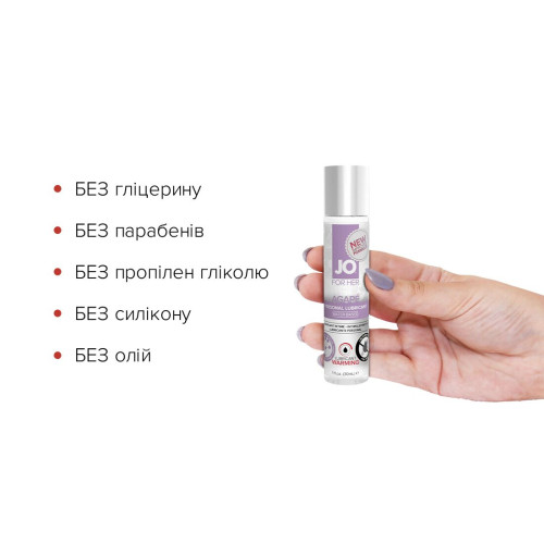 Лубрикант на водной основе System JO AGAPE WARMING 30 мл