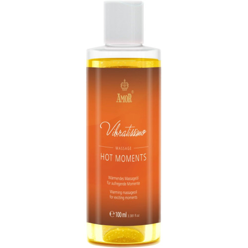 Массажное масло Vibratissimo Hot Moments с согревающим эффектом 100 мл