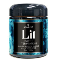 Массажная свеча Sensuva Lit Sweet Temptation Massage Candle 113г Массажная свеча Sensuva Lit Sweet Temptation Massage Candle 113г