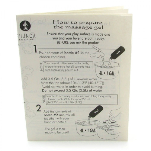 Гель для NURU масажу Shunga Oriental Body-to-Body Sparkling Strawberry Wine 2 x 225 мл