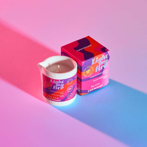 Массажная свеча Love To Love LIGHT MY FIRE Monoi (65 мл)
